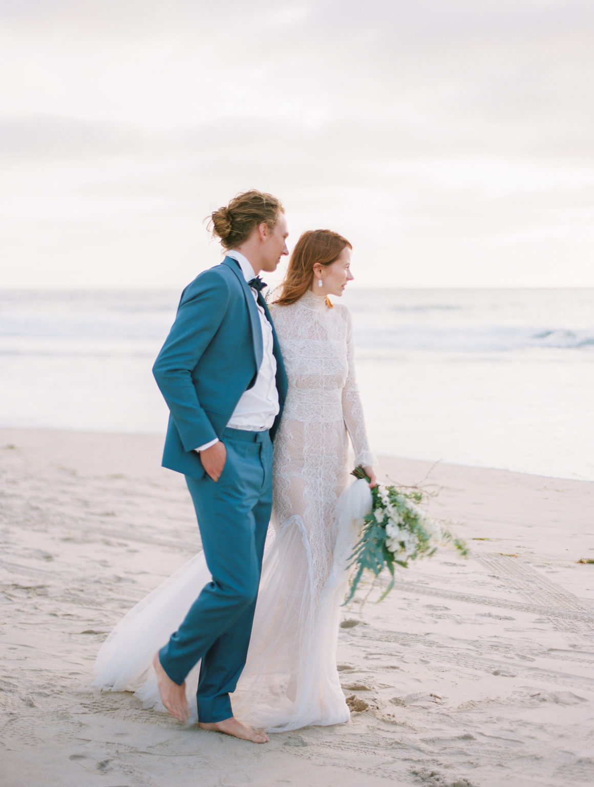 Modern Beach Wedding Inspiration | Natalie Bray / Southern California ...