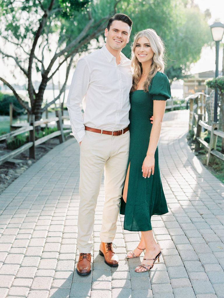 Engagement photos at Seaport Village in San Diego | Natalie Bray ...